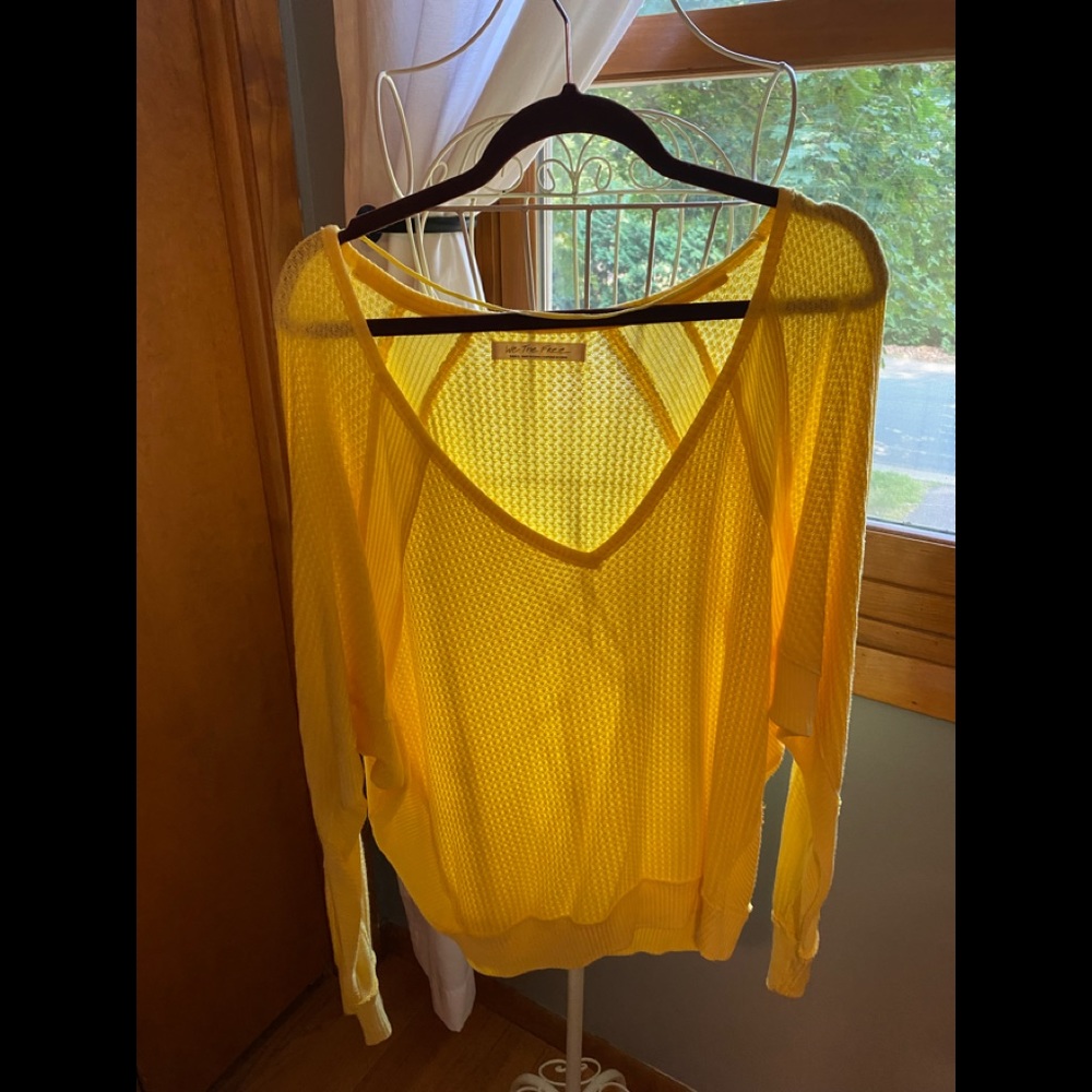 FREE PEOPLE ❤️Like New Oversized Top